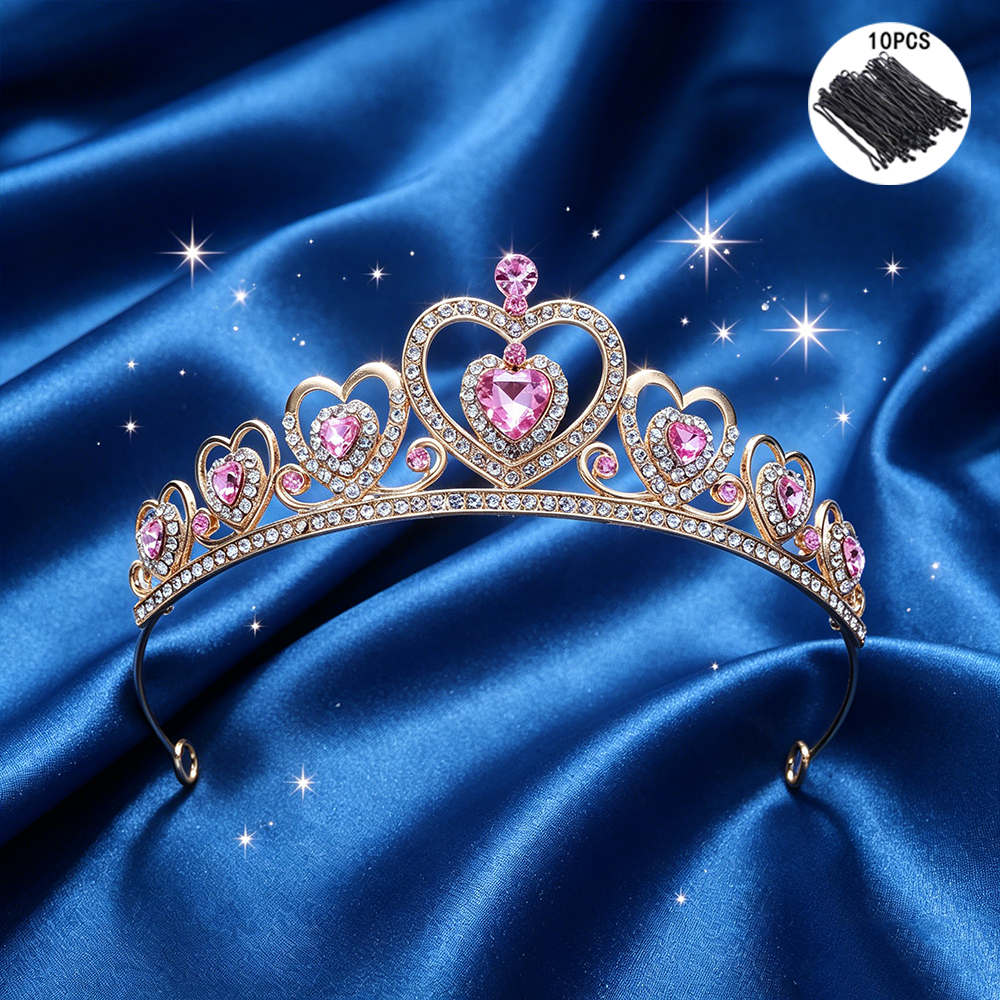 Women Accessories For Gift - Sweetheart Girl Love Diamond Lady Crown