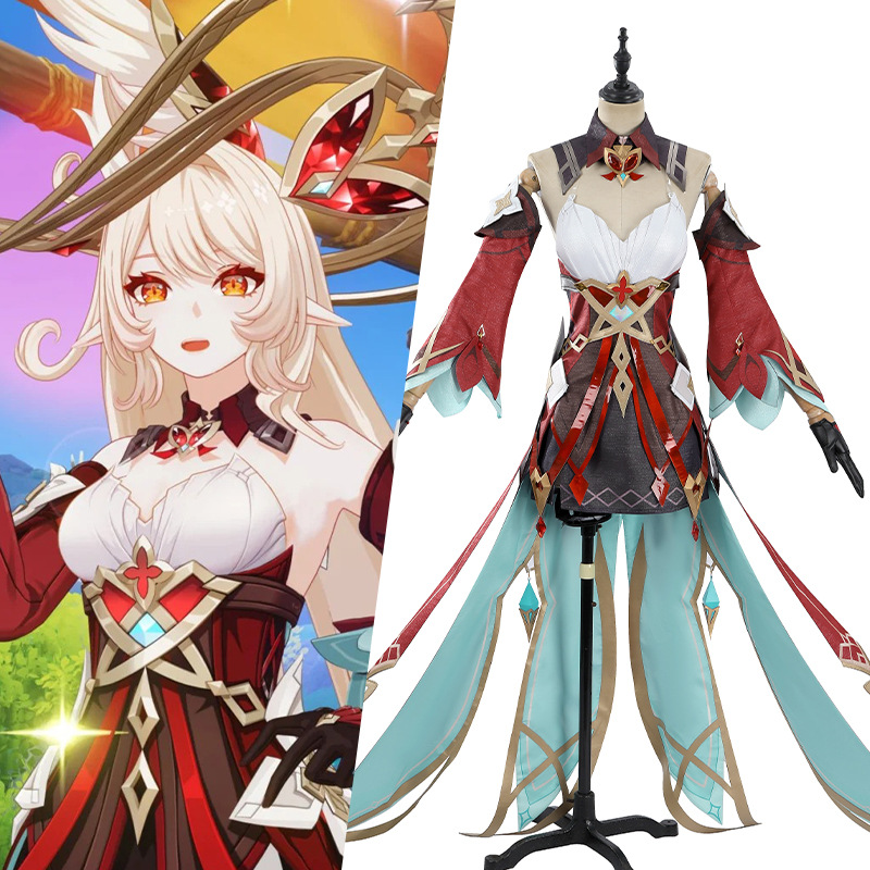 Women Accessories For Gift - Genshin Impact Alice Cosplay Set Witch's