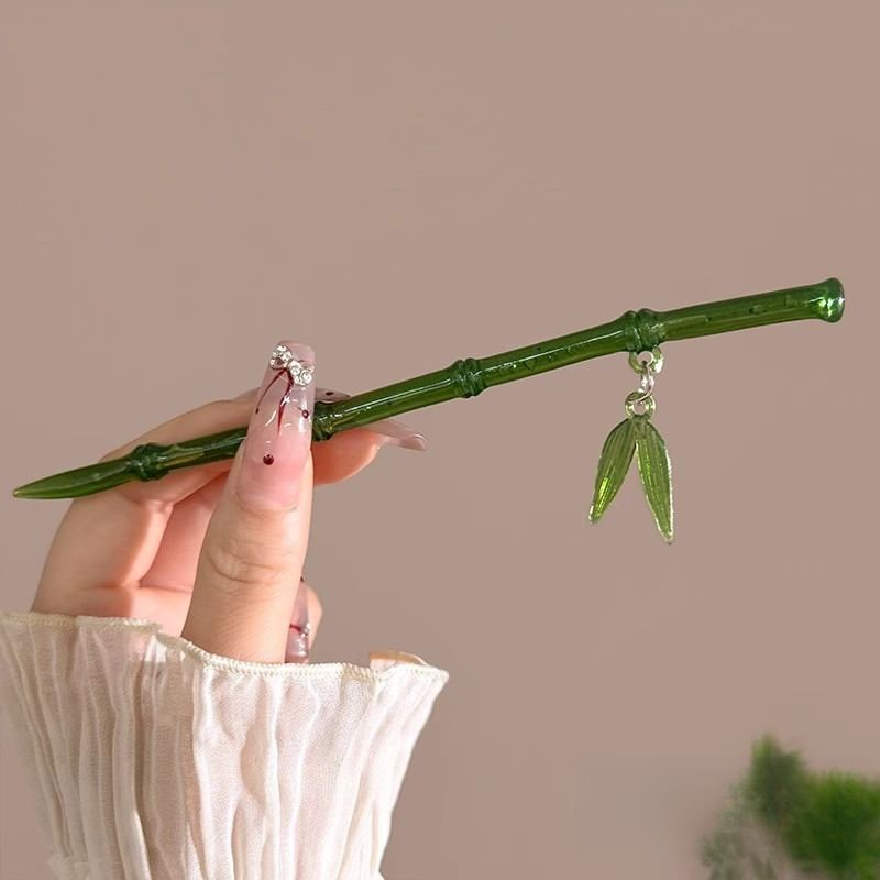 Chinese Green Bamboo Hairpin f - Women'S Accessories To Wear With Watch review and price