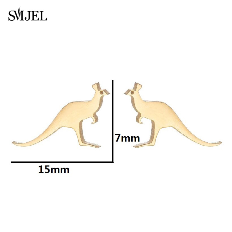 Mini Australia Kangaroo Studs  - Women'S Accessories Australia review and price