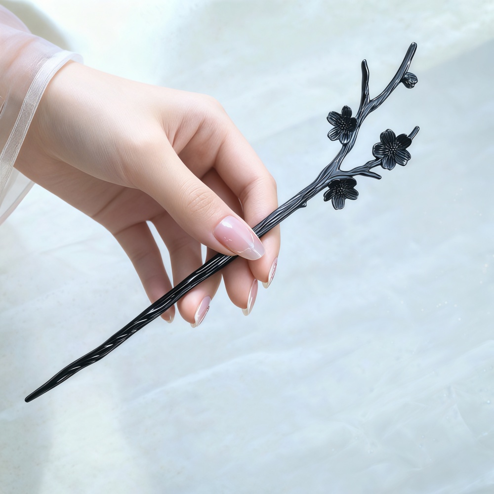 Enamel Alloy Hairpin For Women - Hair Fork Stick review and price