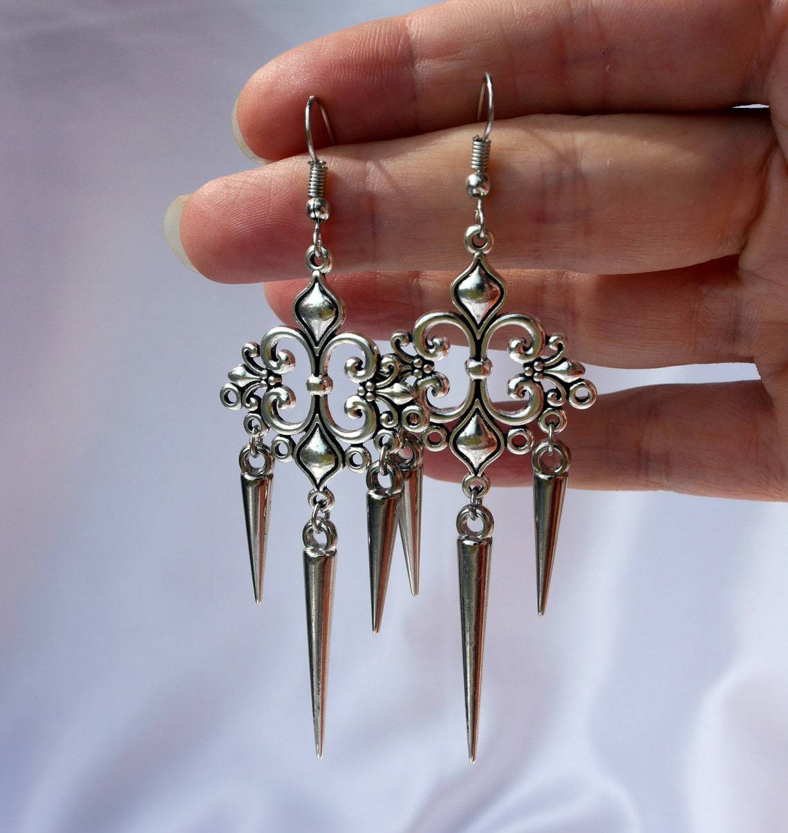 Punk Rivet Earrings For Women  - Women'S Victorian Accessories review and price