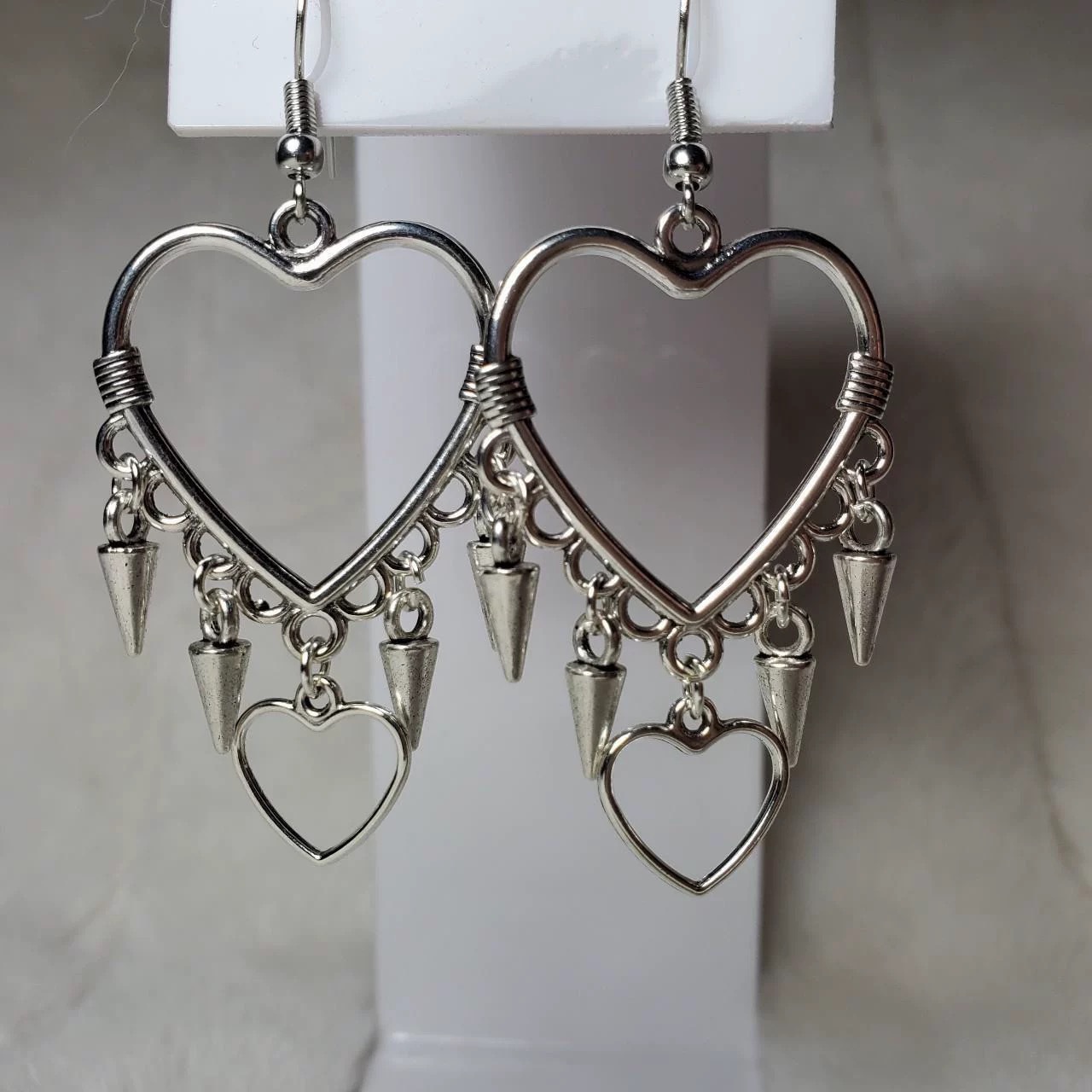 Punk Rivet Earrings For Women  - Women'S Victorian Accessories review and price