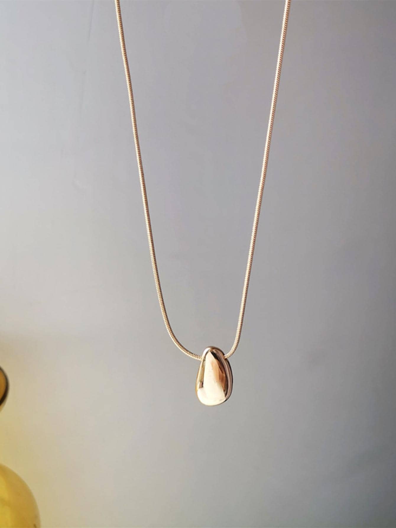 Water Drop Shaped Pendant Neck - Women Accessories Dropshipping review and price