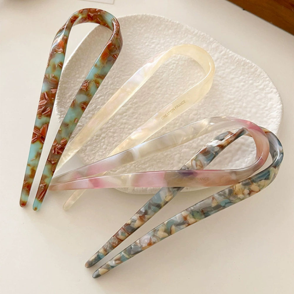 Retro U-shaped hairclip for wo - Hair Fork Stick review and price