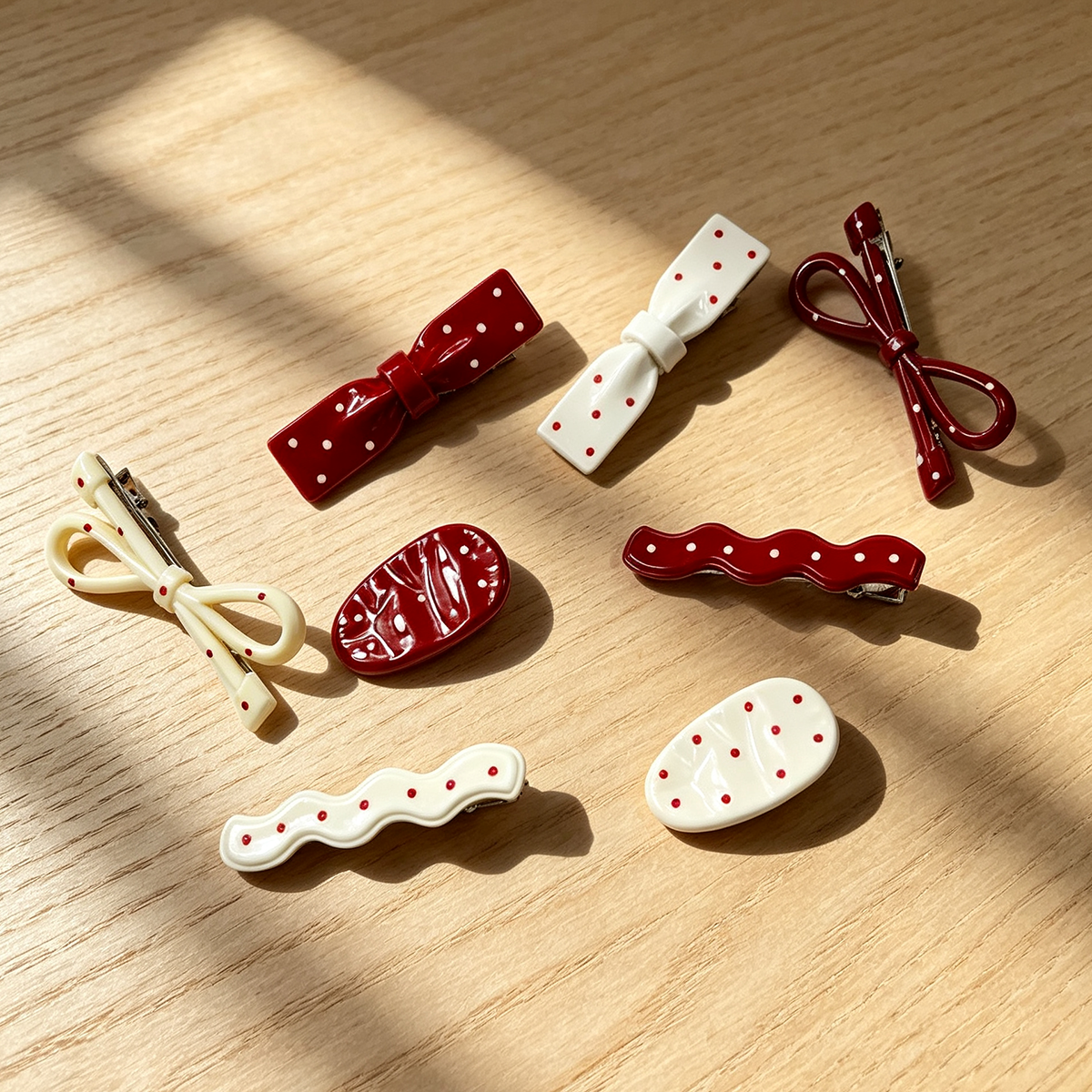 4-Piece Set Polka Dot Ladies S - Women Accessories Bd review and price