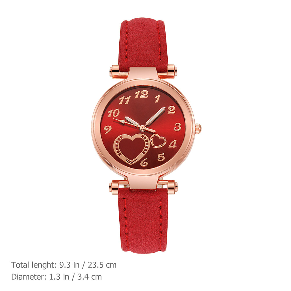 1Pcs Heart Shape Quartz Wrist  - Women'S Accessories To Wear With Watch review and price