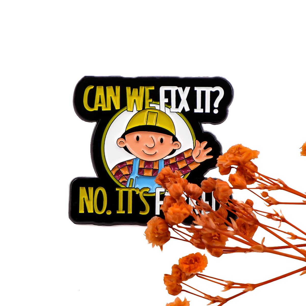 Repairman Enamel Pin Funny Quo - Women Accessories Quotes review and price