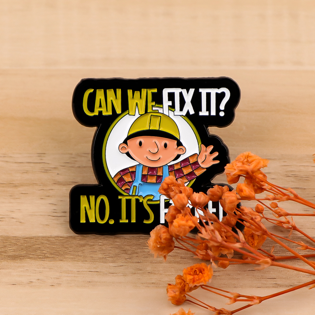 Repairman Enamel Pin Funny Quo - Women Accessories Quotes review and price