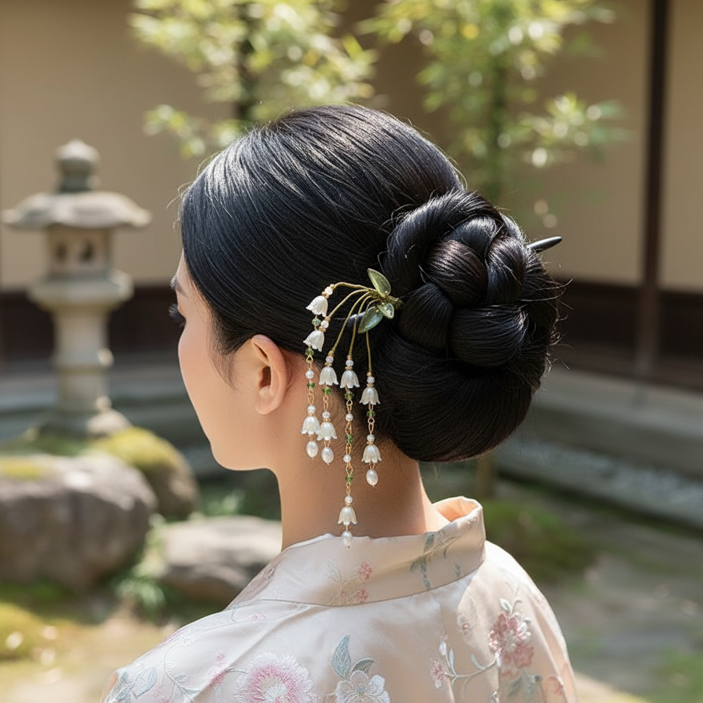 Lily Of The Valley1 Hair Stick - Hair Fork Stick review and price