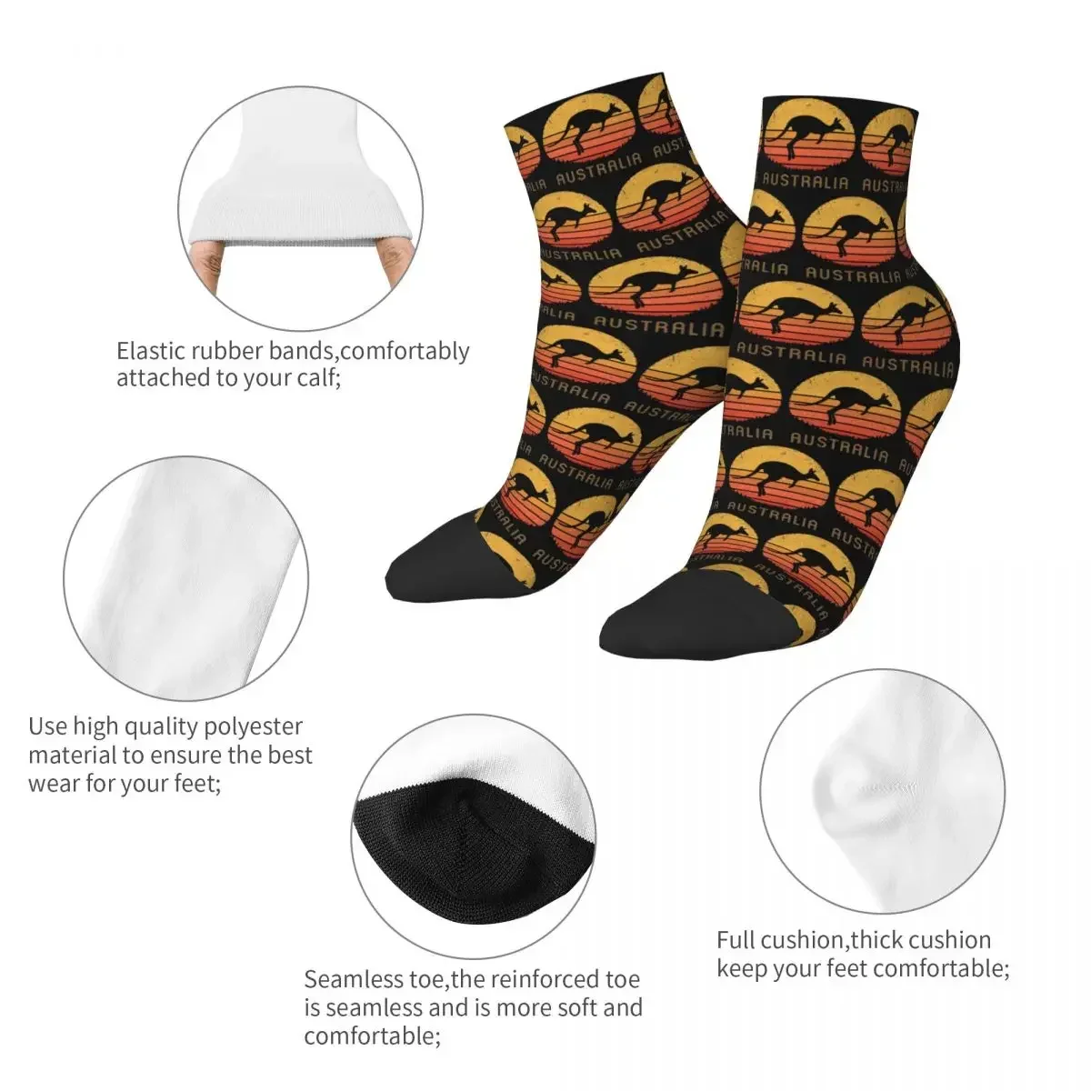 Australia Retro Kangaroo Socks - Women'S Accessories Australia review and price