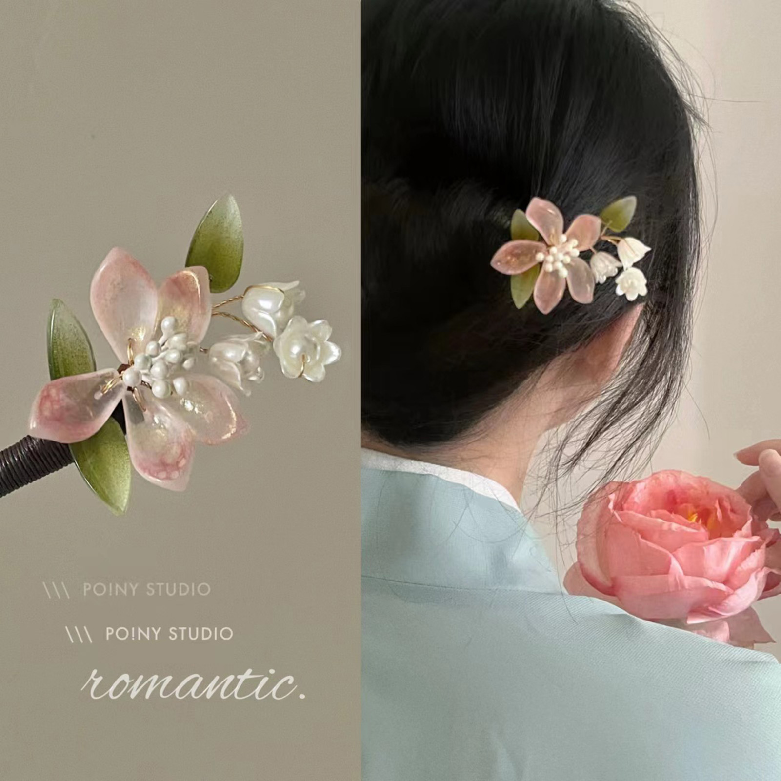Chinese Style Flower Tassel Ha - Hair Fork Stick review and price