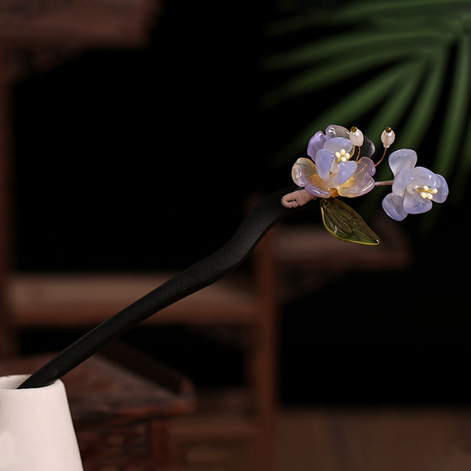 Chinese Style Flower Tassel Ha - Hair Fork Stick review and price