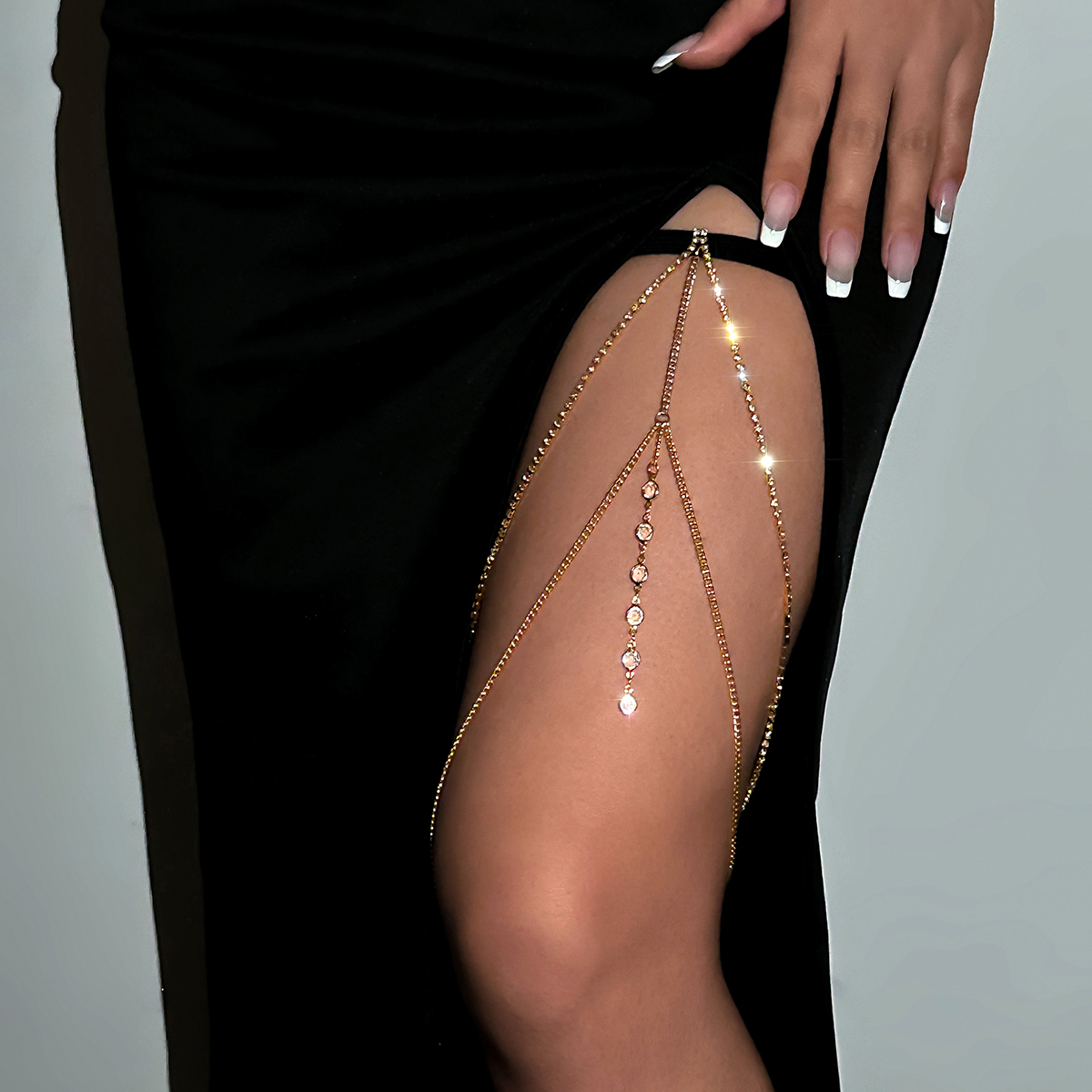 Sexy Shiny Crystal Multilayer  - Women Accessories Dropshipping review and price