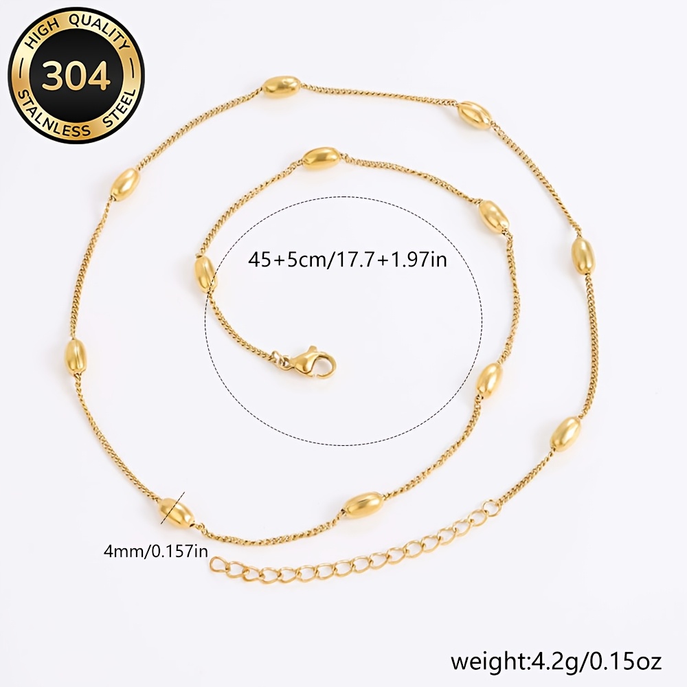 1PCS/5PCS high-quality stainle - Women Accessories Chain review and price