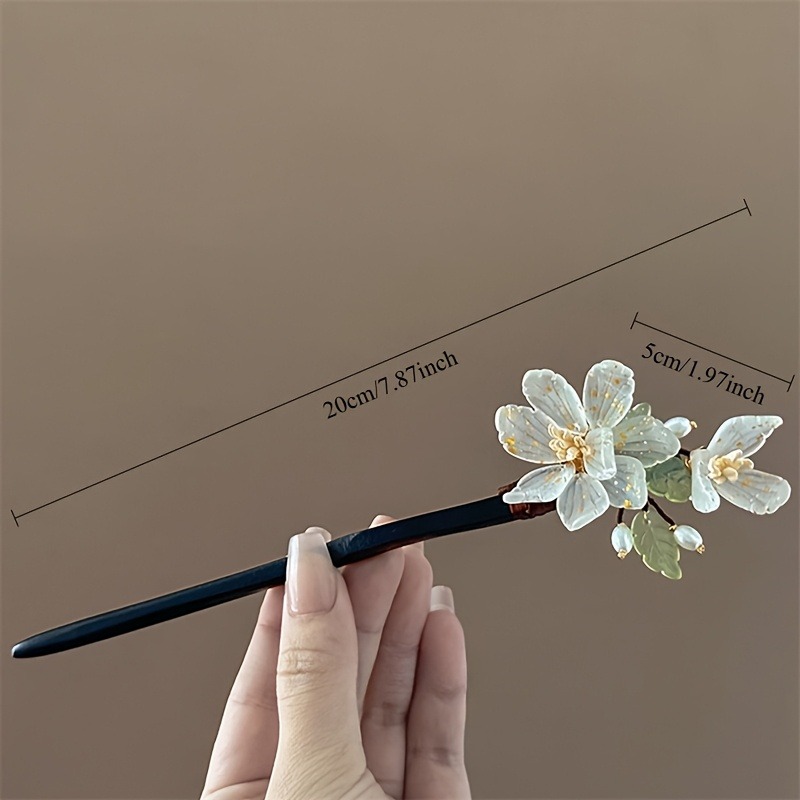 1PC New Chinese Magnolia Flowe - Hair Fork Stick review and price