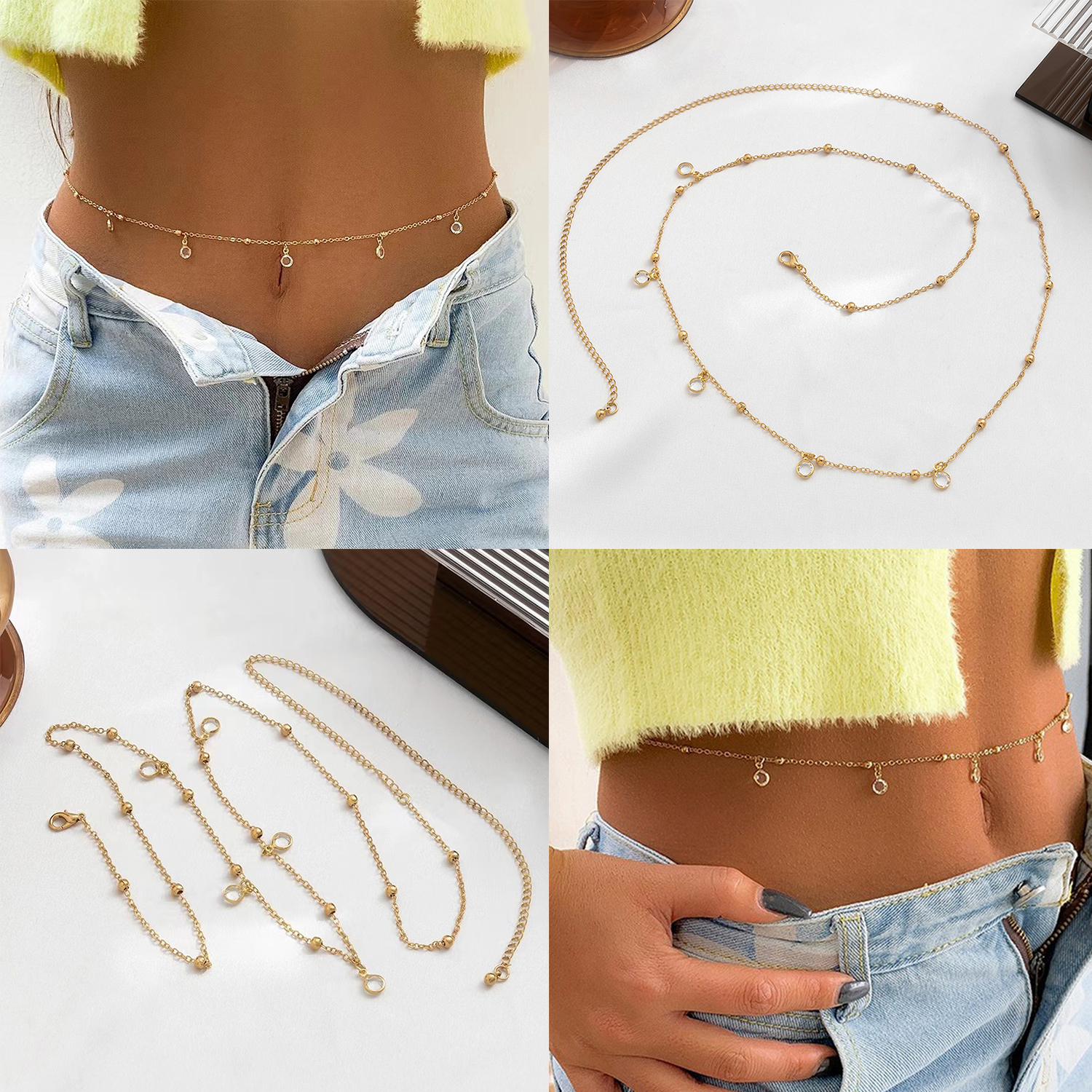 Trendy Minimalism Belly Chains - Women Accessories Dropshipping review and price