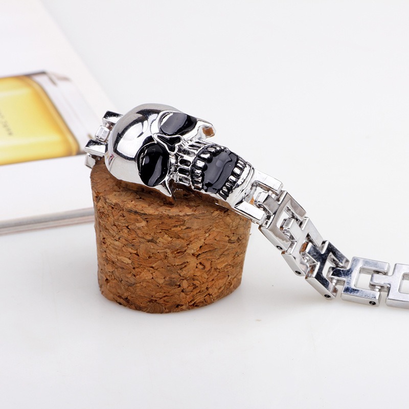 Skull Titanium Steel Bracelet  - Women'S Accessories To Wear With Watch review and price