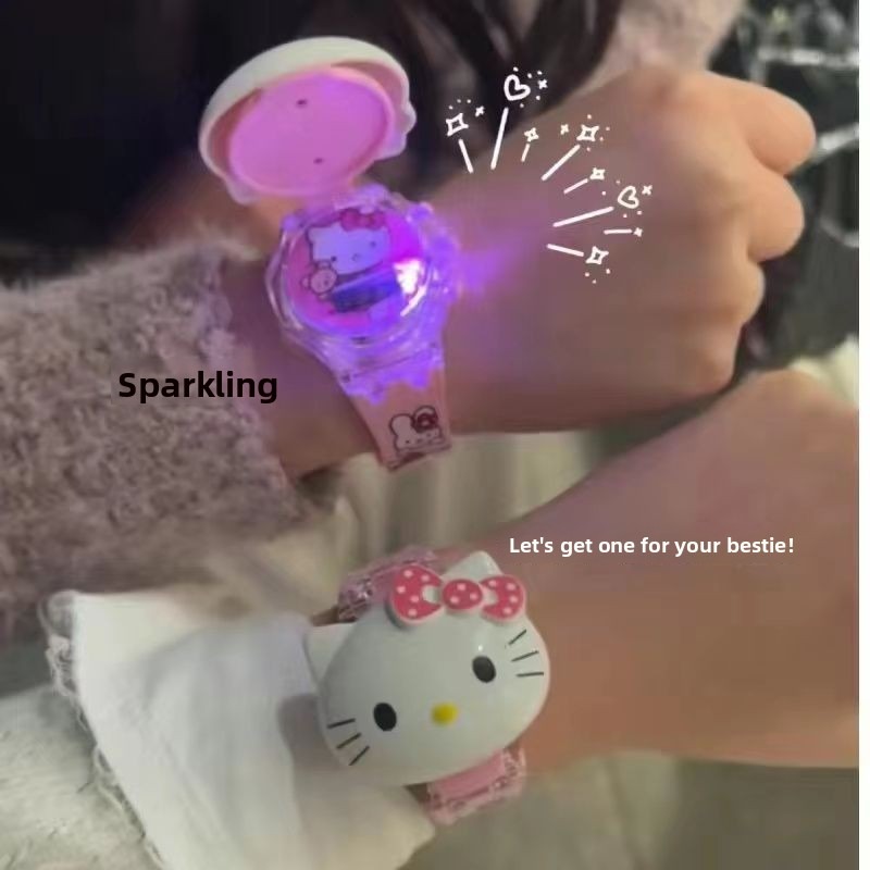 Hello Kitty Shape Flip Electro - Women'S Accessories To Wear With Watch review and price