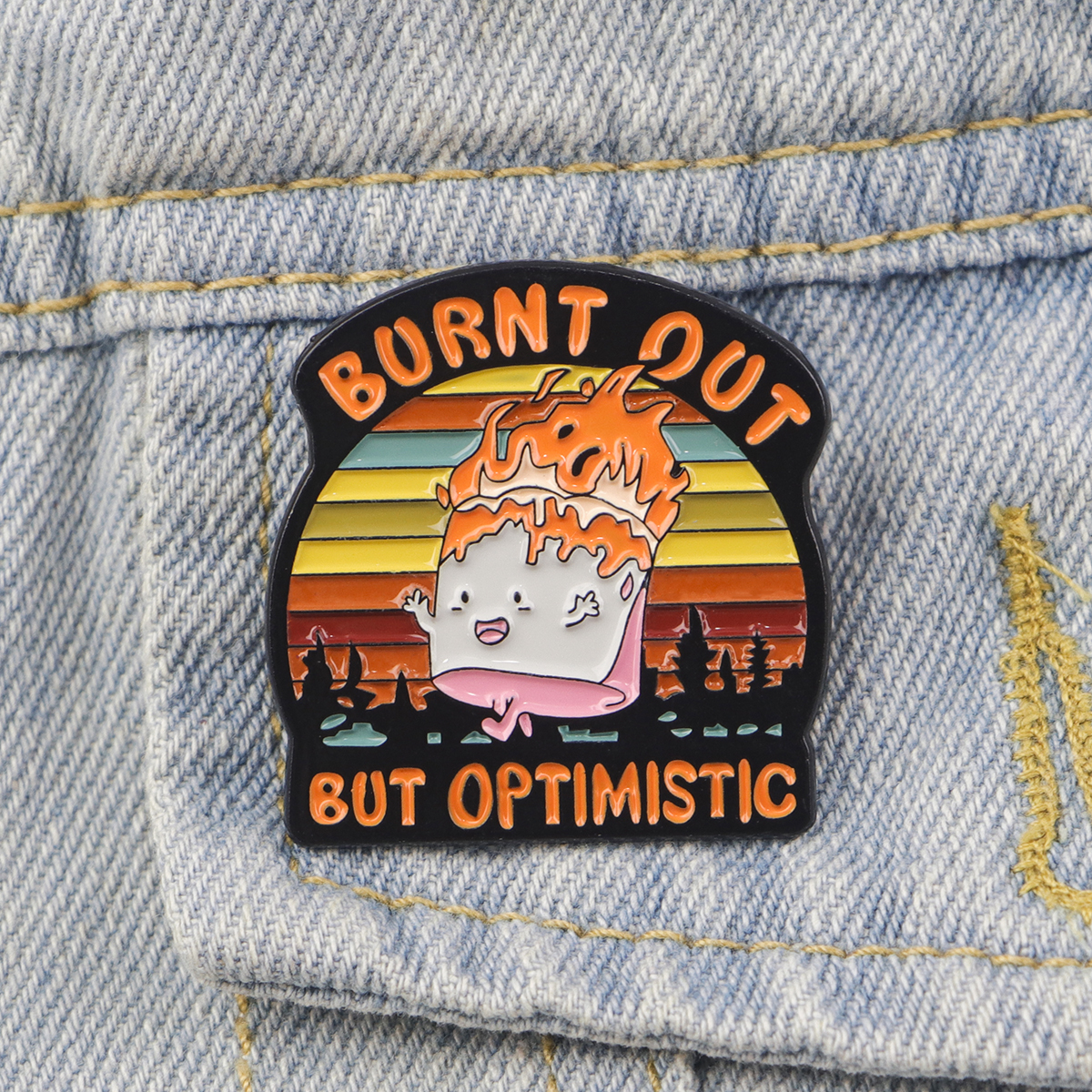 Fire Badges Enamel Pin Brooche - Women Accessories Quotes review and price