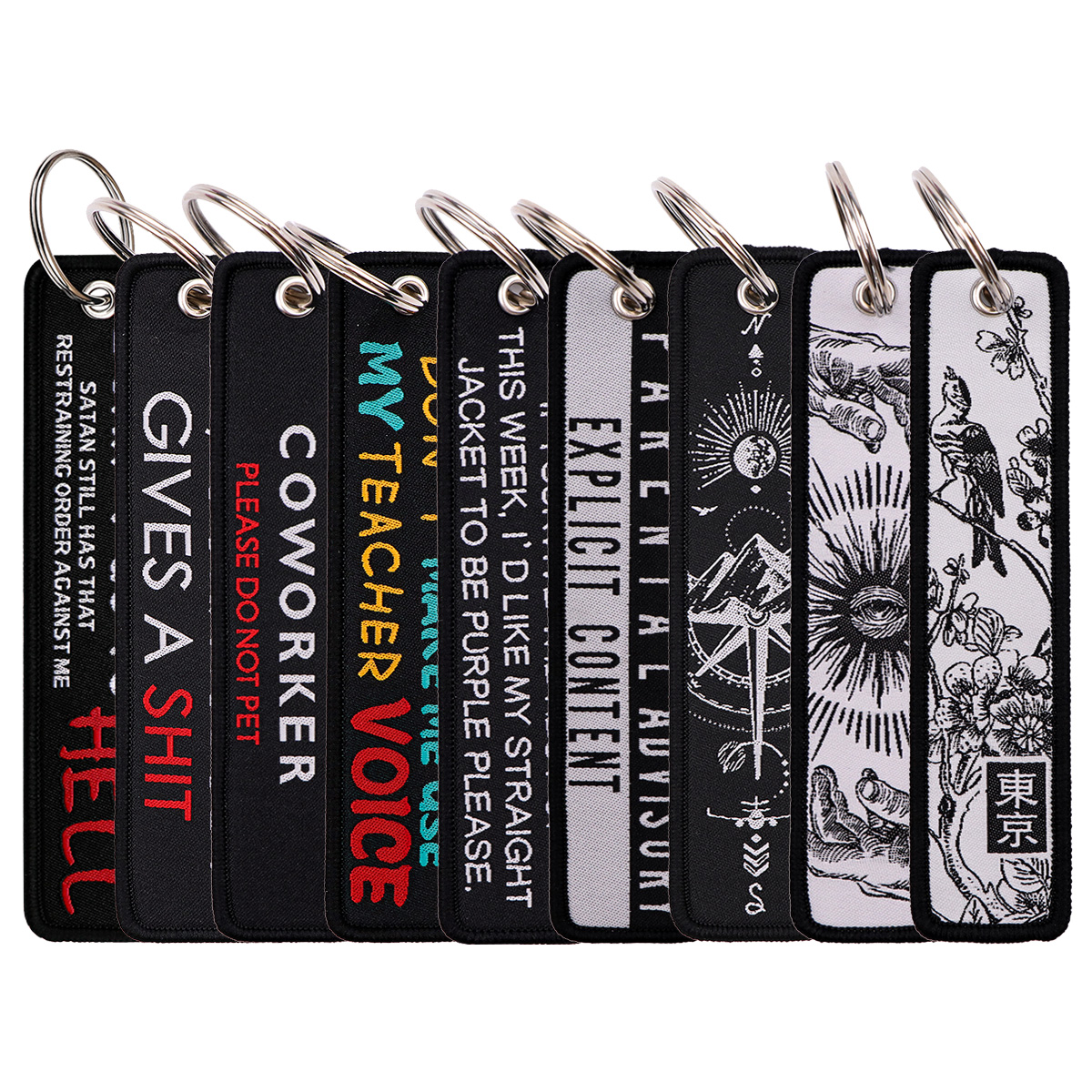 Quote Phrase Words Embroidery  - Women Accessories Quotes review and price