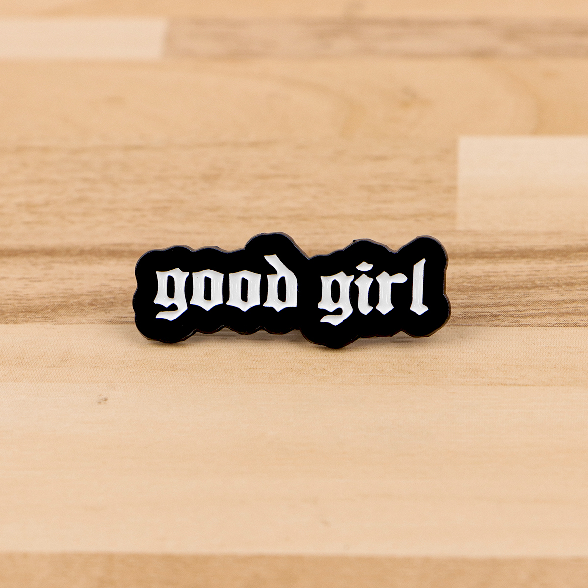 “Good Girl” Quotes Enamel Pin  - Women Accessories Quotes review and price