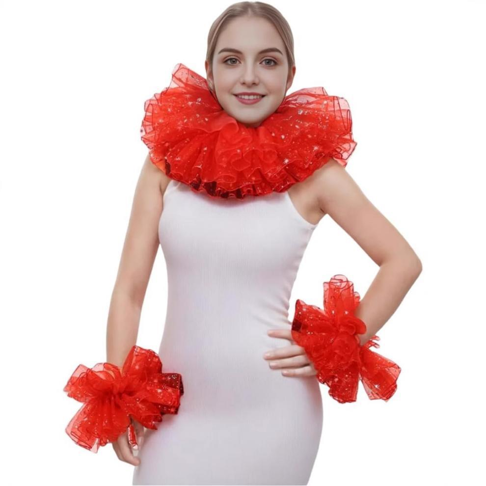 Jester Ruffled Collar Neck Ruf - Women'S Victorian Accessories review and price