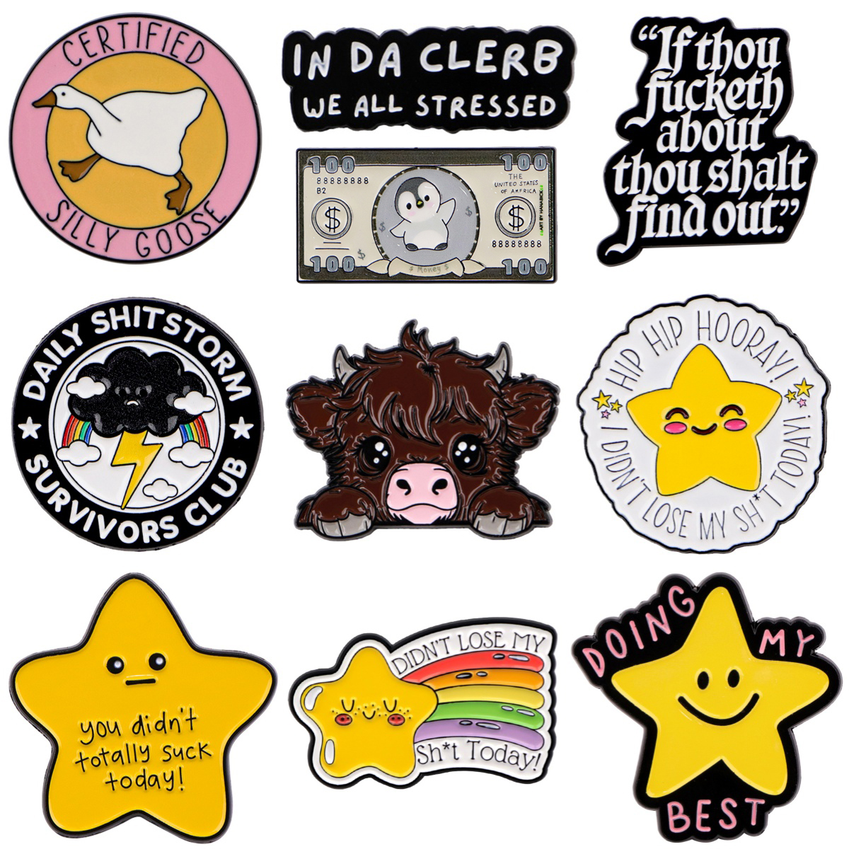 Cute Star Brooches For Women C - Women Accessories Quotes review and price