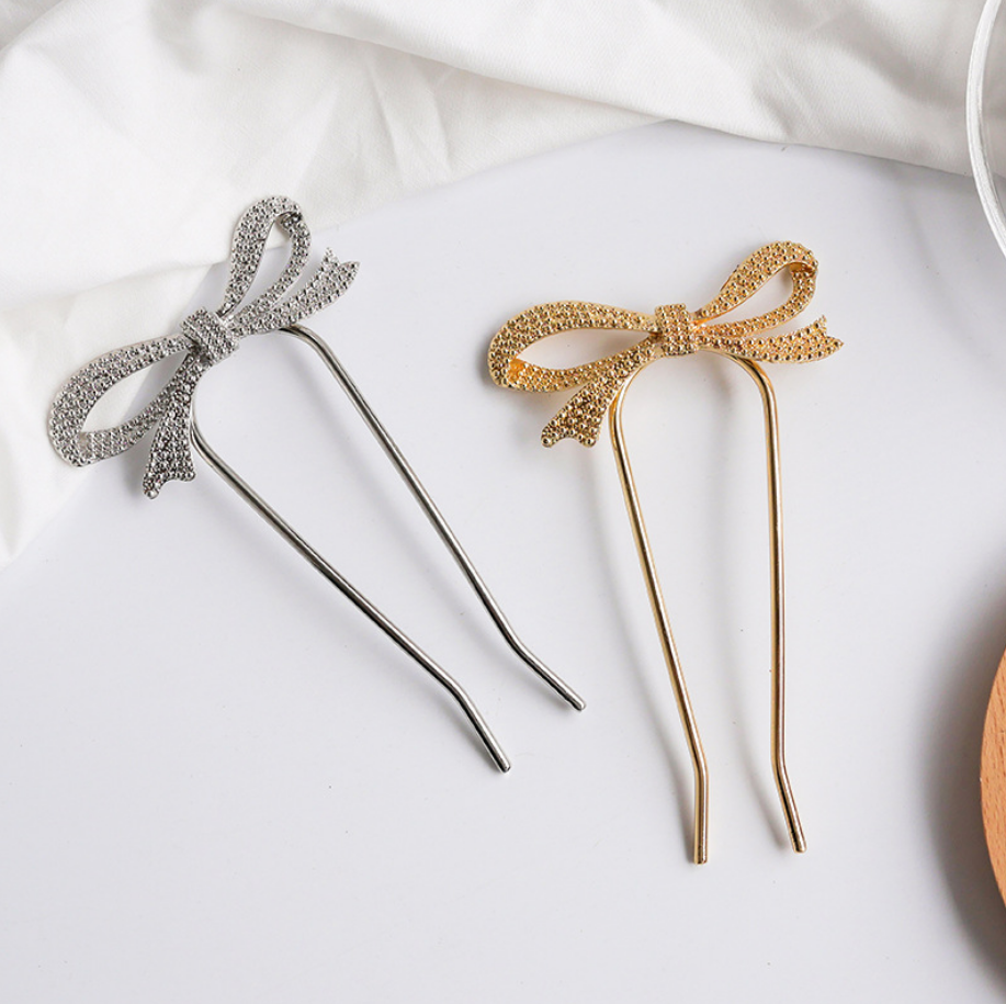 Elegant Women Bowknot Hairpins - Hair Fork Stick review and price
