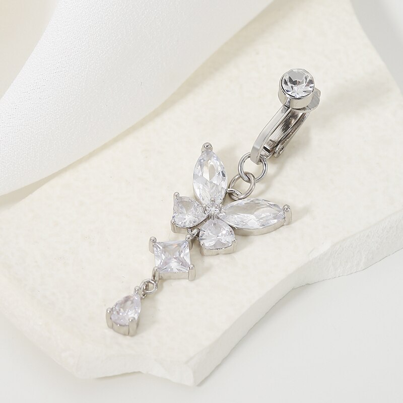 Clip On Fake Navel Belly Butto - Women Accessories Dropshipping review and price