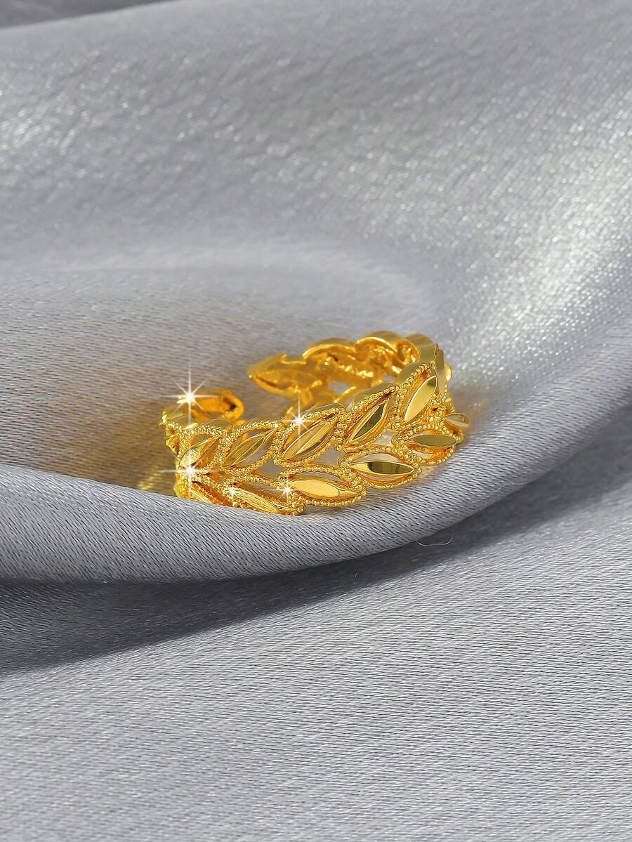 Elegant Hollow Leaf And Wheat  - Women'S Accessories To Wear With Watch review and price