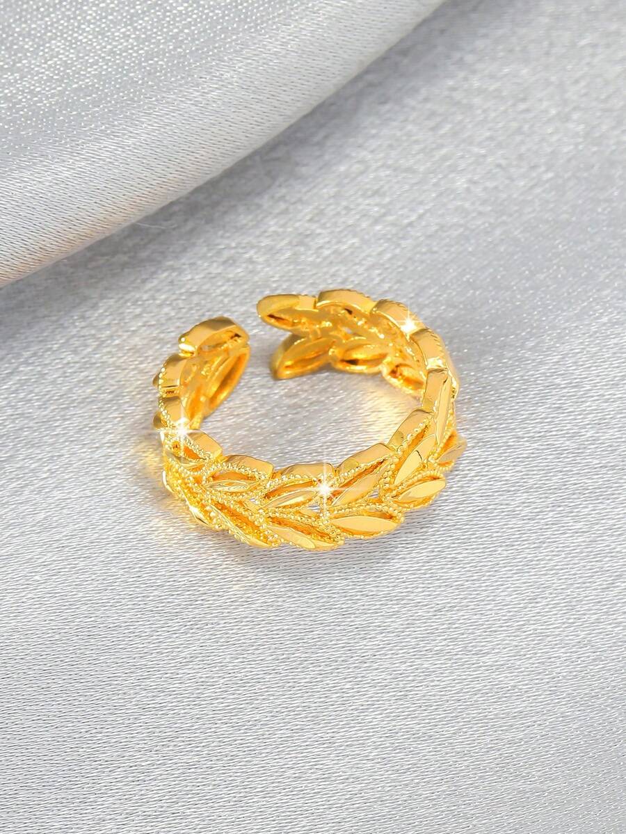 Elegant Hollow Leaf And Wheat  - Women'S Accessories To Wear With Watch review and price