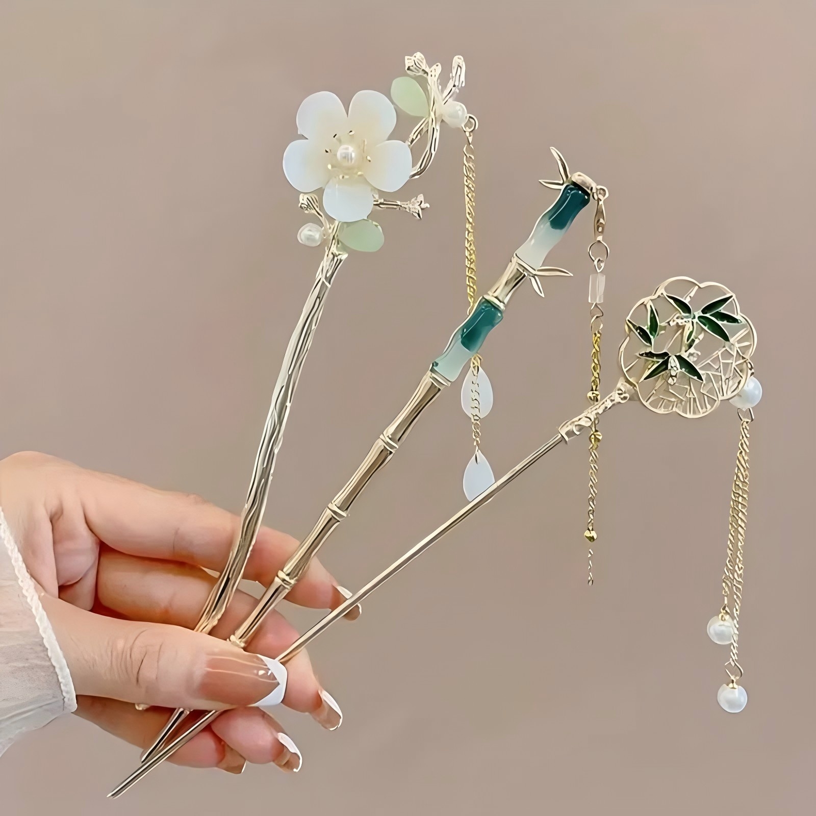 1/6pcs Elegant Chinese Style T - Hair Fork Stick review and price