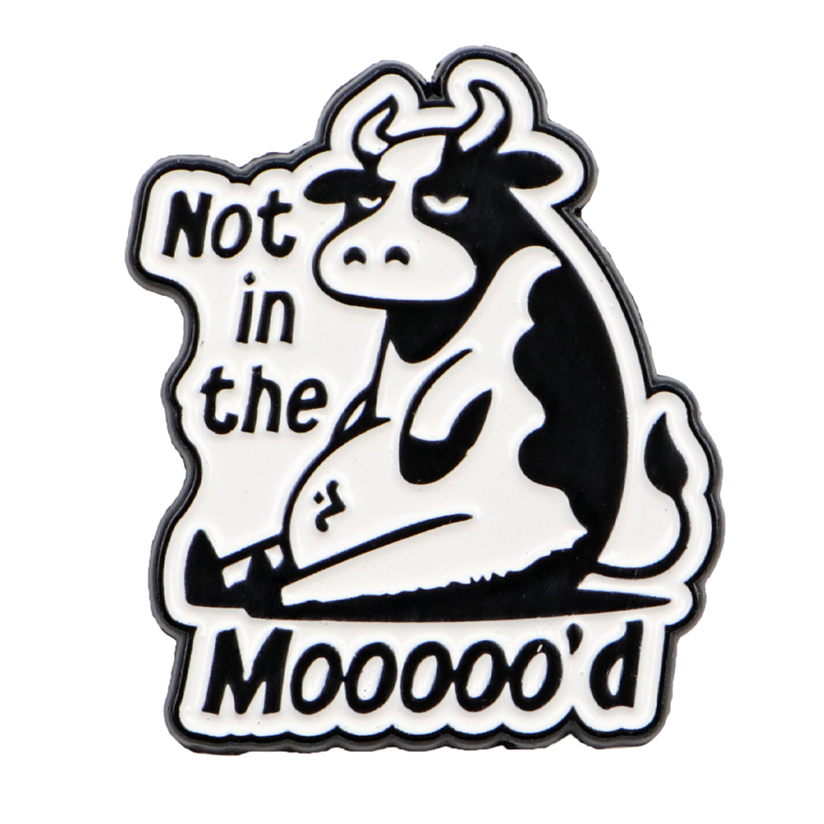 Cute Cow Enamel Pin Quote Badg - Women Accessories Quotes review and price