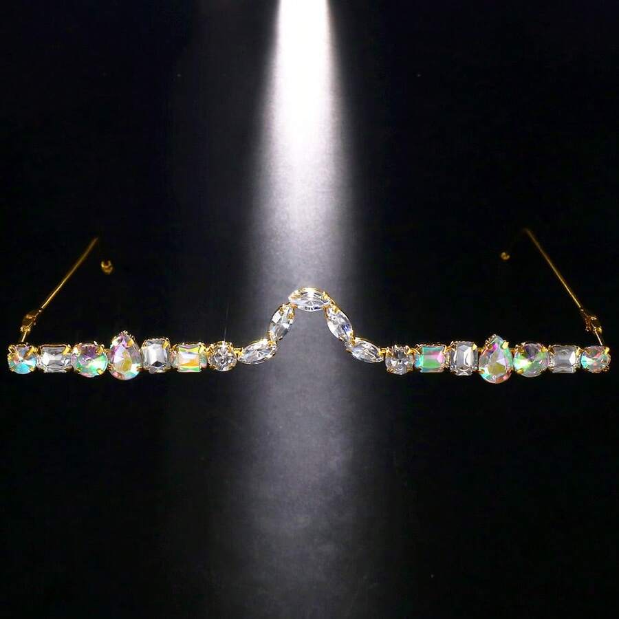Crystal Rhinestone Face Decora - Women'S Accessories To Wear With Watch review and price