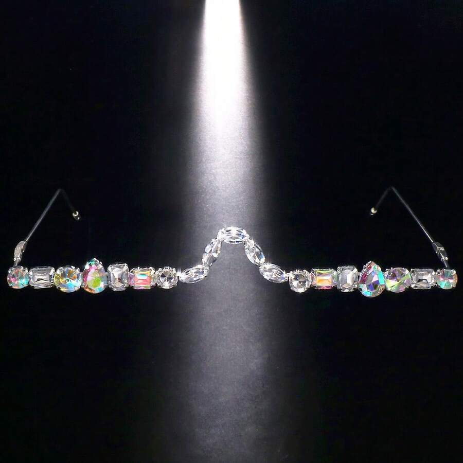 Crystal Rhinestone Face Decora - Women'S Accessories To Wear With Watch review and price