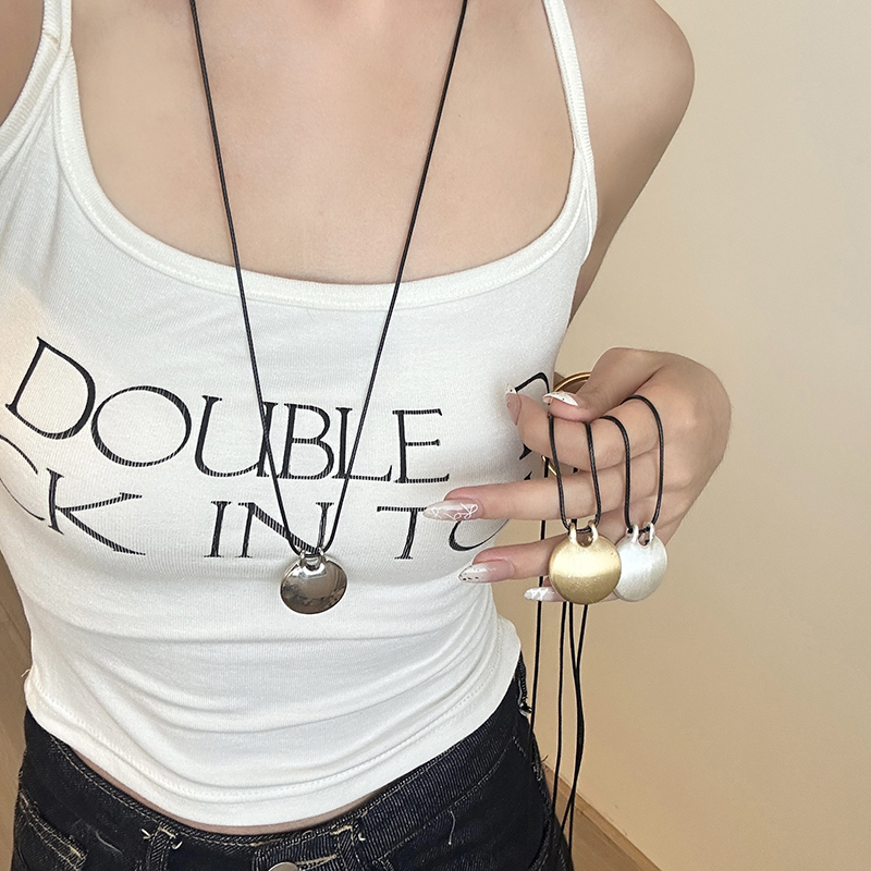 Korean Ins Niche Design Round  - Women Accessories Chain review and price