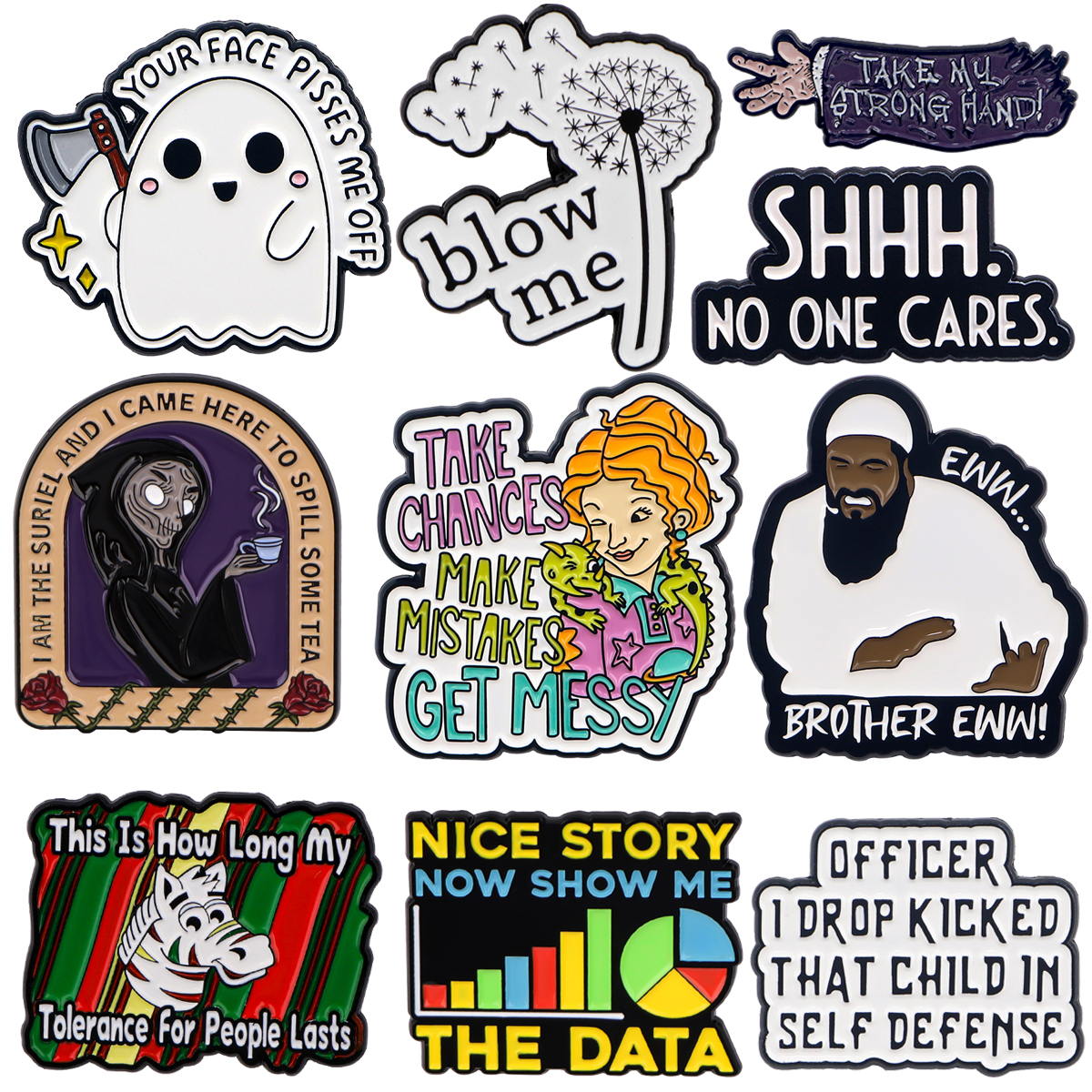 Funny School Bus Enamel Pin Ha - Women Accessories Quotes review and price