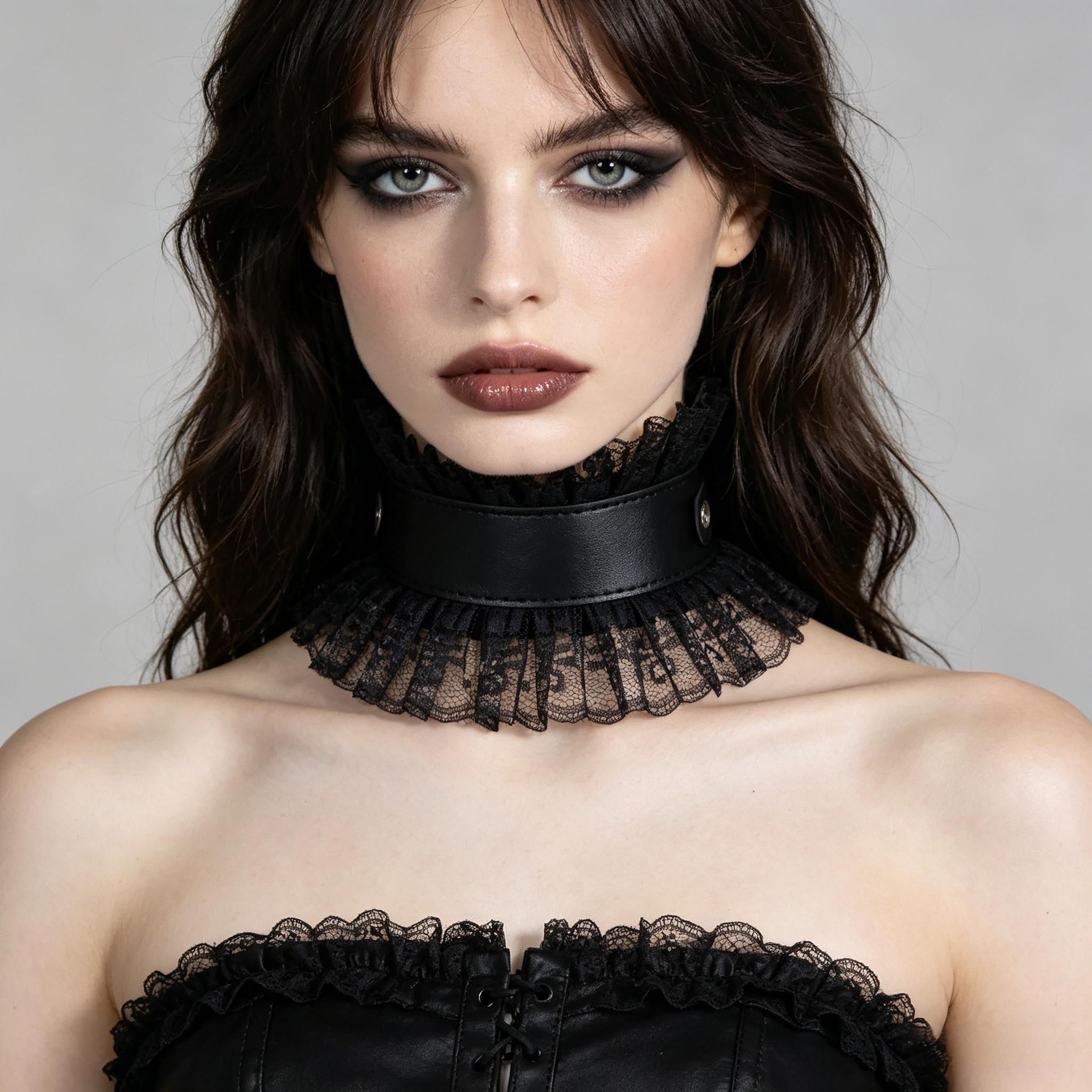 Women Vintage Fake Collar Goth - Women'S Victorian Accessories review and price