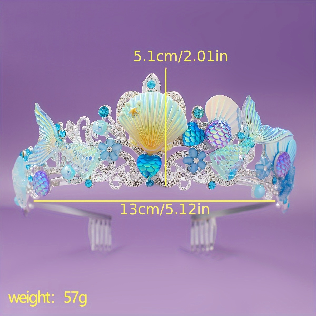 2025 New Mermaid Hair Comb Cro - Women Accessories For Gift review and price